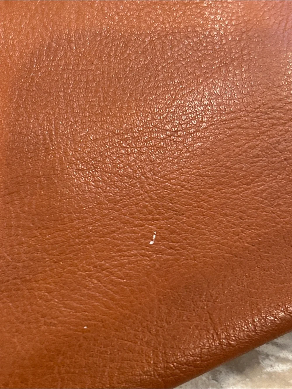 MADEWELL "THE LEATHER" POUCH CLUTCH BROWN - Picture 4 of 6